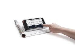 Optelec Compact 6 HD Speech - 6 Inch Touch Screen Vision Magnifier -Health Care Store optelec compact 6 hd increasing magnification lr