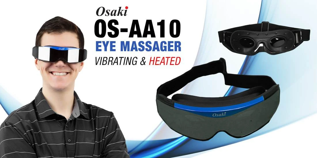 Osaki OS-AA10 Eye Massager - 3 Massage Modes & Heating Function 7 Osaki OS-AA10 Eye Massager - 3 Massage Modes & Heating Function - Image 5
