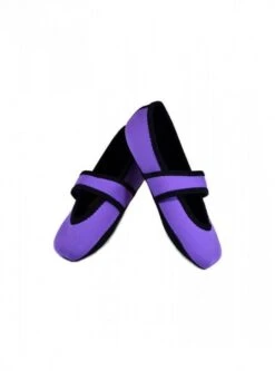 Nufoot Mary Janes - Women's Purple Betsy Lou Slippers