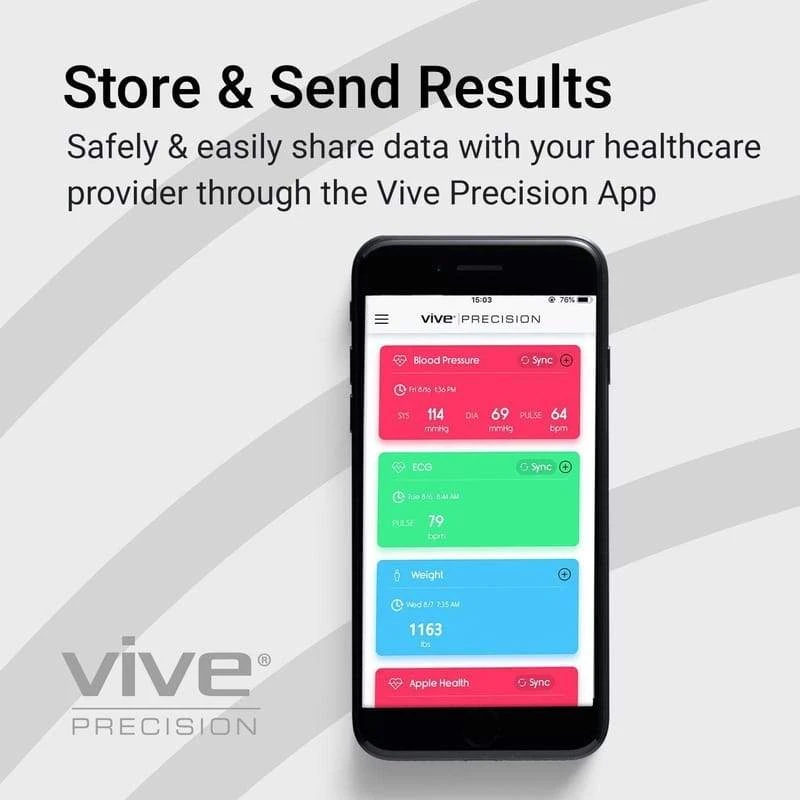 Vive Health Arm Blood Pressure Monitor Compatible With Smart Devices 6 Vive Health Arm Blood Pressure Monitor Compatible With Smart Devices - Image 4