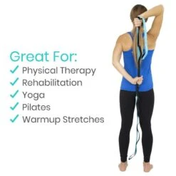 Vive Health Stretch Strap With Carrying Bag And Stretching Booklet -Health Care Store stretch strap 2 800x af7a87e8 9a40 4d36 b895 e6170f0de654