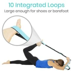 Vive Health Stretch Strap With Carrying Bag And Stretching Booklet -Health Care Store stretch strap 4 800x 938786ee ead1 4cae ae11 c1c1cf1a8c0c