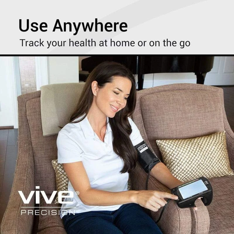 Vive Health Arm Blood Pressure Monitor Compatible With Smart Devices 11 Vive Health Arm Blood Pressure Monitor Compatible With Smart Devices - Image 9
