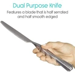 Vive Health Weighted Utensil Set For Seniors - 4 Piece Set -Health Care Store weighted stainless s tOs0E 800x 0615837e c032 40ca 8996 ed0144d1a594